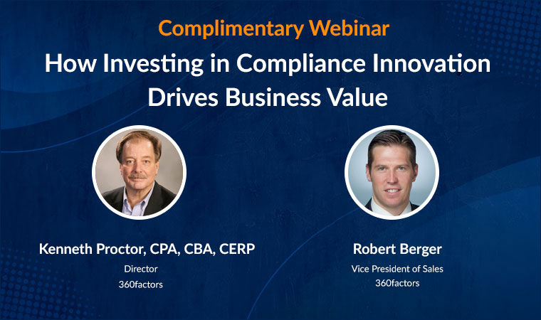 How Investing in Compliance Innovation Drives Business Value – Webinar